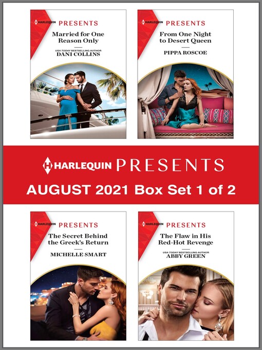 Title details for Harlequin Presents--August 2021--Box Set 1 of 2 by Dani Collins - Available